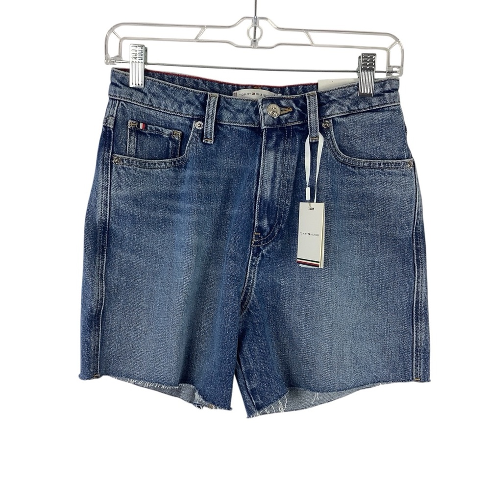 NWT Tommy Hilfiger DNM Straight Short Lyra Size 28